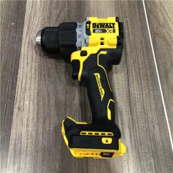AS-IS DEWALT 20V XR Brushless Cordless 1/2 in. Hammer Drill (Tool-Only)