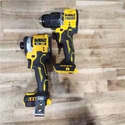HOUSTON LOCATION - AS-IS DEWALT 2 TOOL COMBO KIT W/ (2) BATTERY & CHARGER