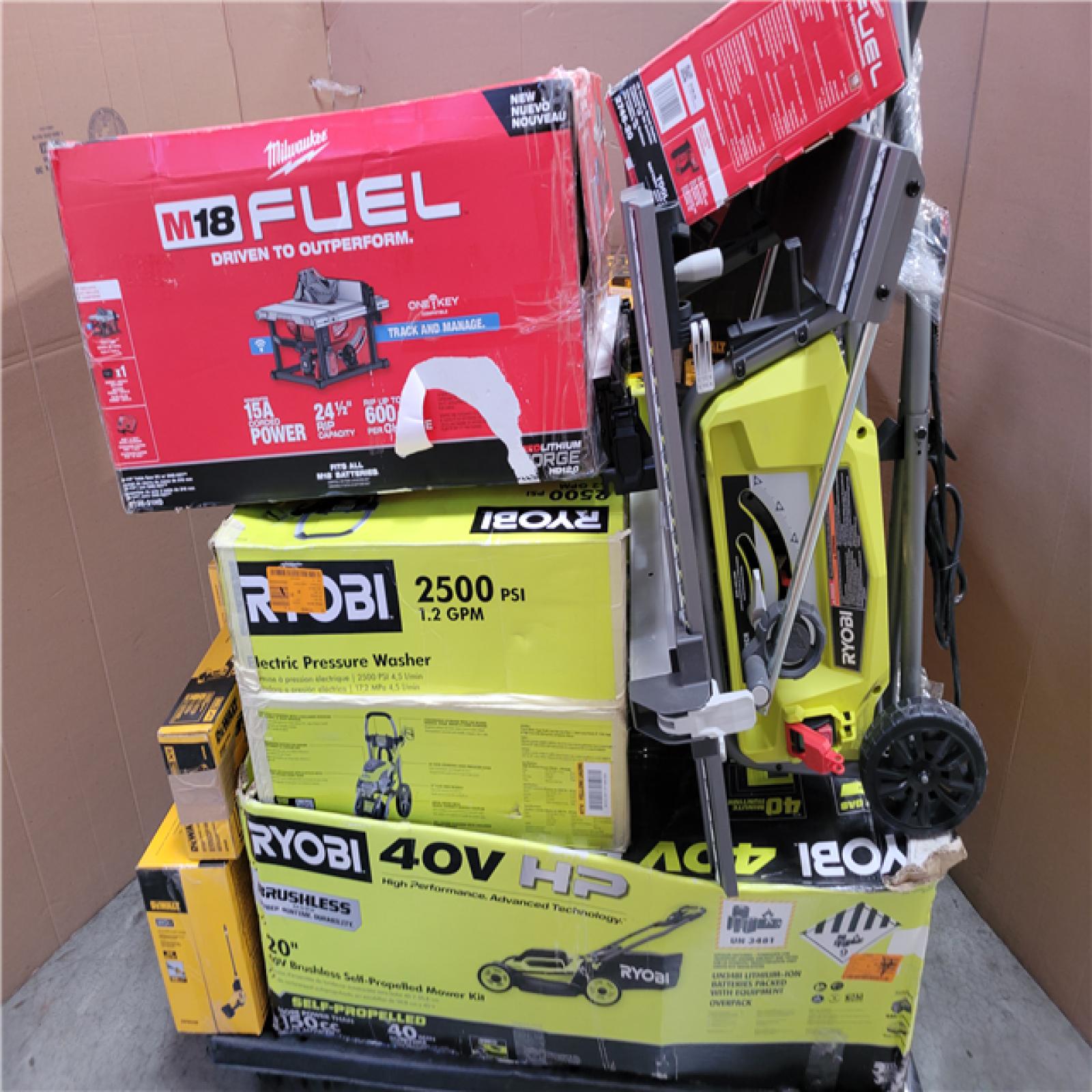 CALIFORNIA AS-IS TOOL PALLET