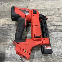 AS-IS Milwaukee FUEL 18-Volt Lithium-Ion Brushless Cordless 18-Gauge 1/4 in. Narrow Crown Stapler (Tool-Only)