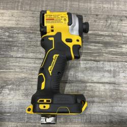 AS-IS DEWALT ATOMIC 20V MAX Lithium-Ion Cordless 1/4 in. Brushless Impact Driver Kit