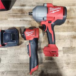 HOUSTON LOCATION - AS - IS Milwaukee 2 Tool Combo Kit W/ (2) Battery & Charger