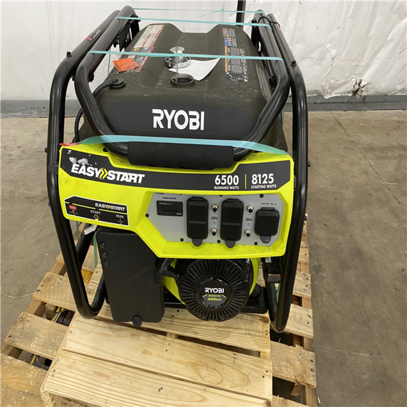 Houston Location AS IS - Ryobi 6500 watts Generator