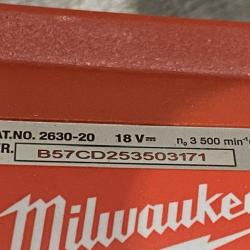 AS-IS Milwaukee 18V Lithium-Ion Cordless 6-1/2 in. Circular Saw (Tool-Only)