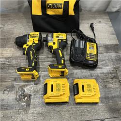 AS-IS DEWALT ATOMIC 20-Volt MAX Lithium-Ion Cordless Combo Kit