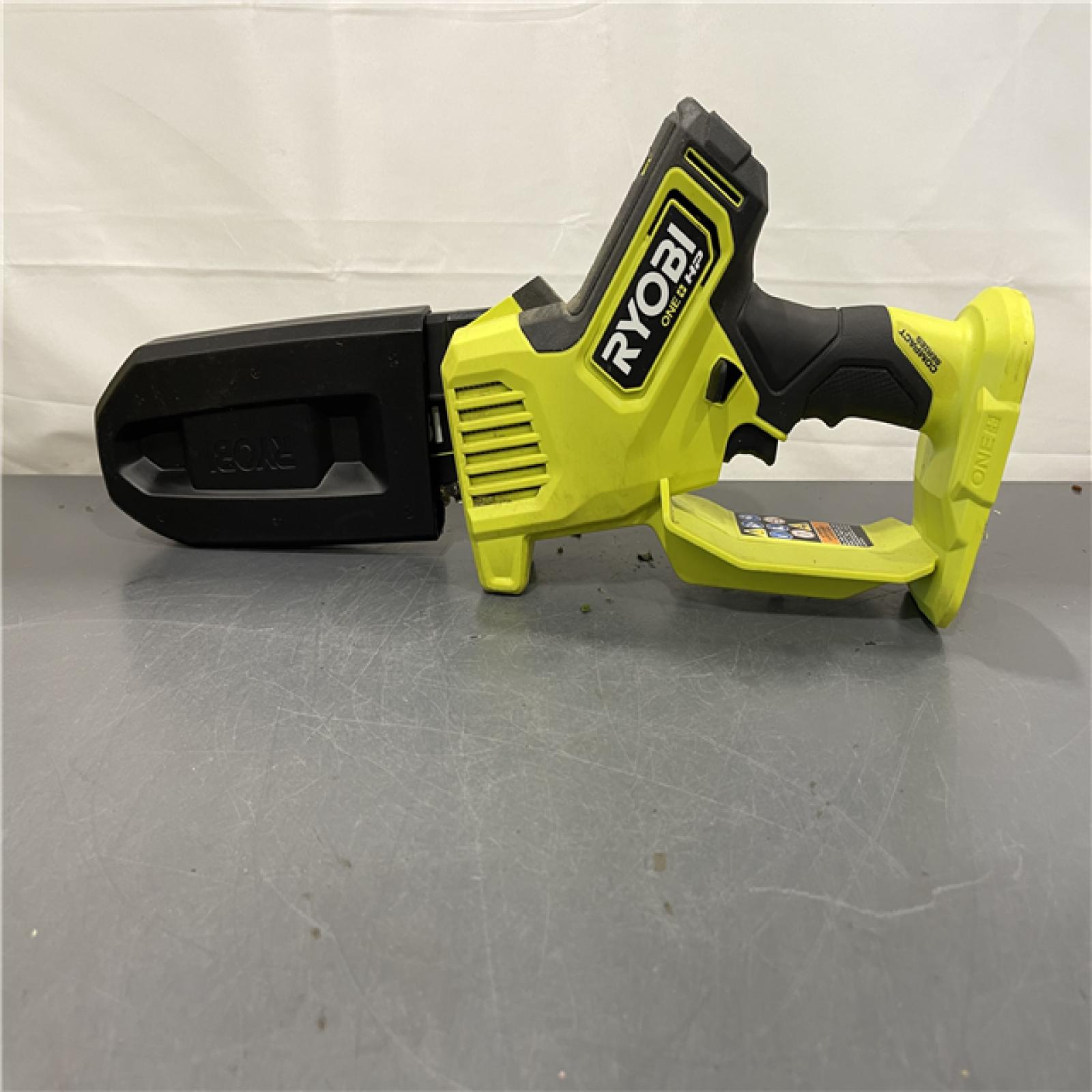 AS-IS - RYOBI ONE+ HP 18V Brushless Cordless 8 in. Compact Pruning Mini Chainsaw