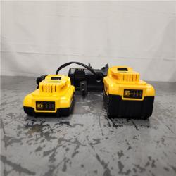AS-IS- DEWALT 20V MAX Lithium-Ion Battery Kit with 5.0Ah and 2.0Ah Battery and Charger