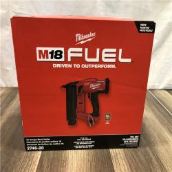 NEW-  Milwaukee FUEL 18-Volt Lithium-Ion Brushless Cordless Gen II 18-Gauge Brad Nailer (Tool-Only)