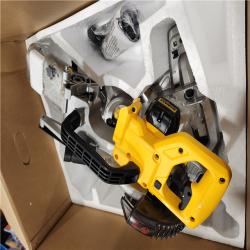 NEW- DEWALT  20V MAX Cordless 7-1/4 in. Sliding Miter Saw with (1) 20V Battery 4.0Ah