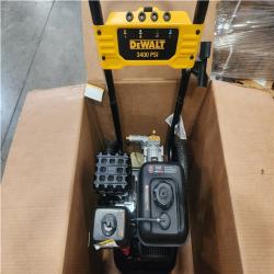 Phoenix LIKE NEW DEWALT 3400 PSI 2.5 GPM Gas Pressure Washer with Maintenance-Free Pump  Heavy-Duty Commercial Cold Water Power Washer