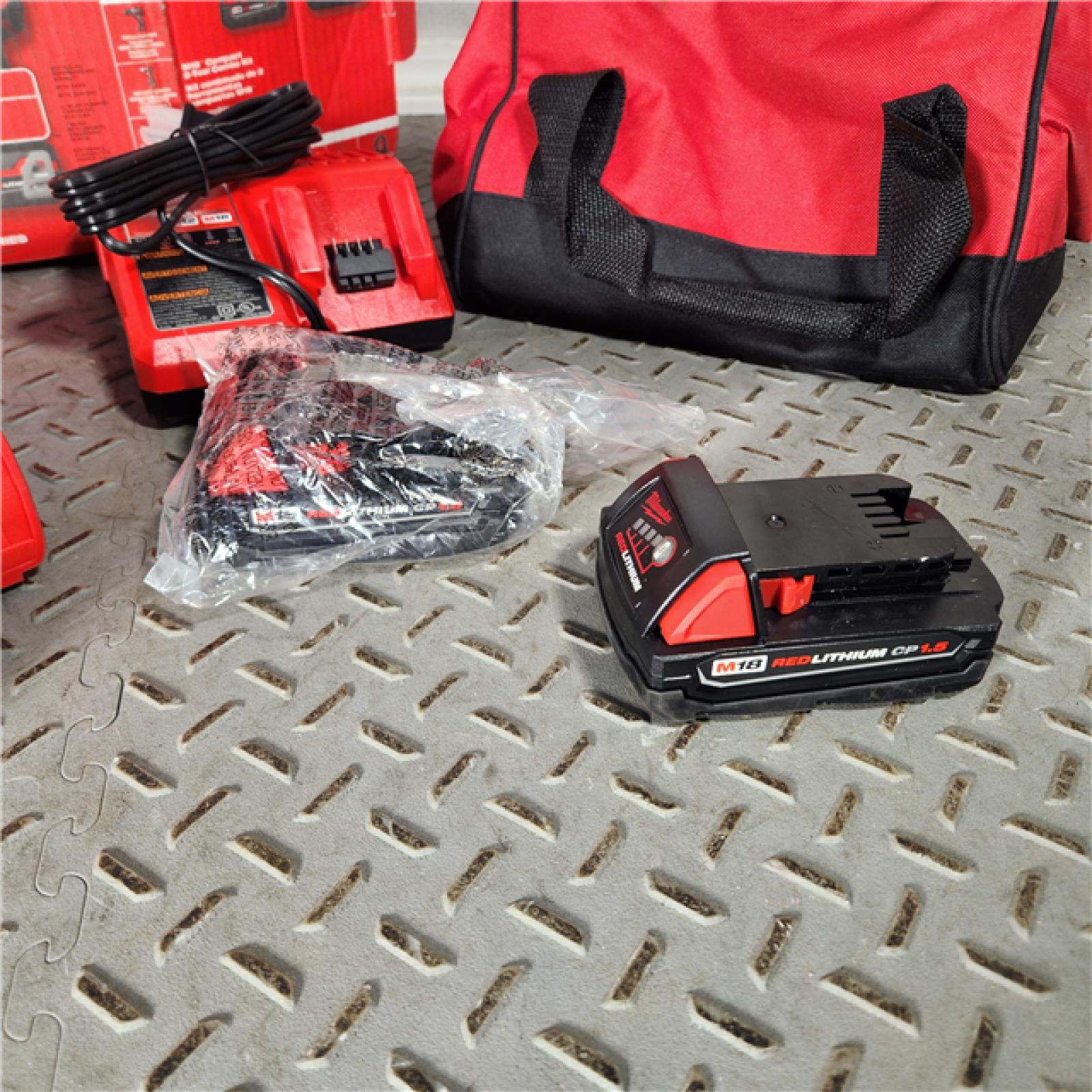 Houston Location - AS-IS Milwaukee 2691-22 - M18 18V 2-Tool Combo Kit - Appears IN GOOD Condition
