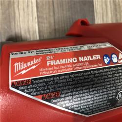 AS-IS Milwaukee FUEL 3-1/2 in. 18-Volt 21-Degree Lithium-Ion Brushless Cordless Framing Nailer (Tool-Only)