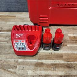 HOUSTON LOCATION - AS-IS (APPEARS LIKE NEW) M12 12-Volt Lithium-Ion Force Logic Cordless Press Tool Kit (3 Jaws Included) with Two 1.5 Ah Battery and Hard Case