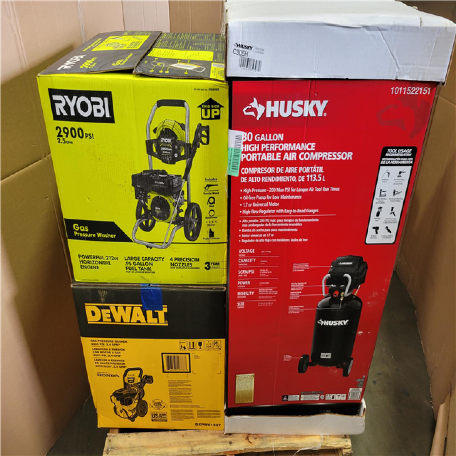 CALIFORNIA AS-IS OUTDOOR POWER EQUIPMENT