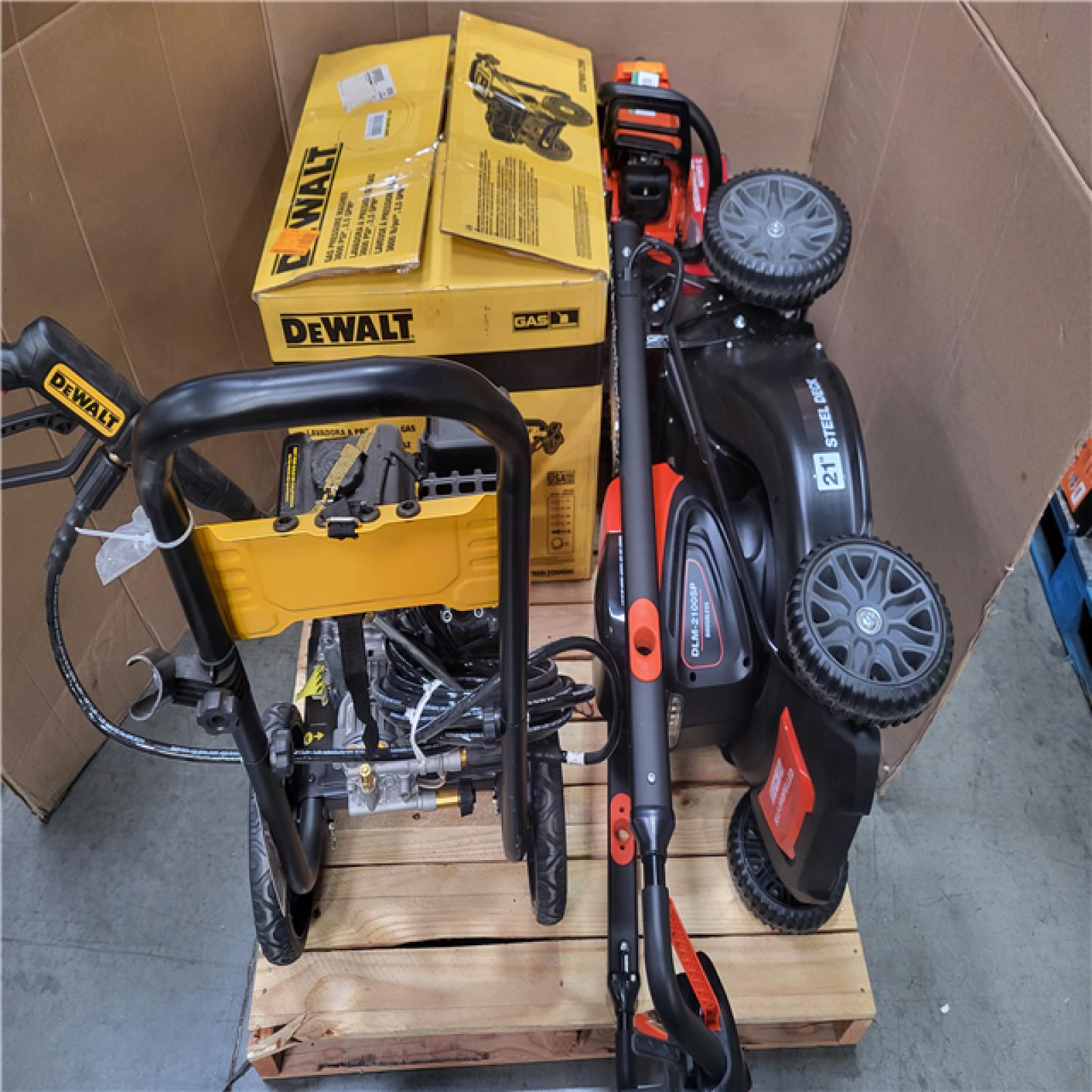 CALIFORNIA AS-IS OUTDOOR POWER EQUIPMENT