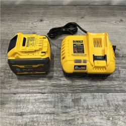AS-IS DEWALT 20V/60V MAX FLEXVOLT Lithium-Ion 9.0Ah Battery and Charger Starter Kit