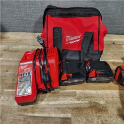 HOUSTON LOCATION - AS - IS Milwaukee 18V Lithium-Ion Cordless Drill Driver/Impact Driver Combo Kit