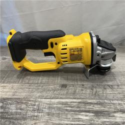 AS-IS DEWALT 20V MAX Cordless 4.5 in. - 5 in. Angle Grinder (Tool Only)