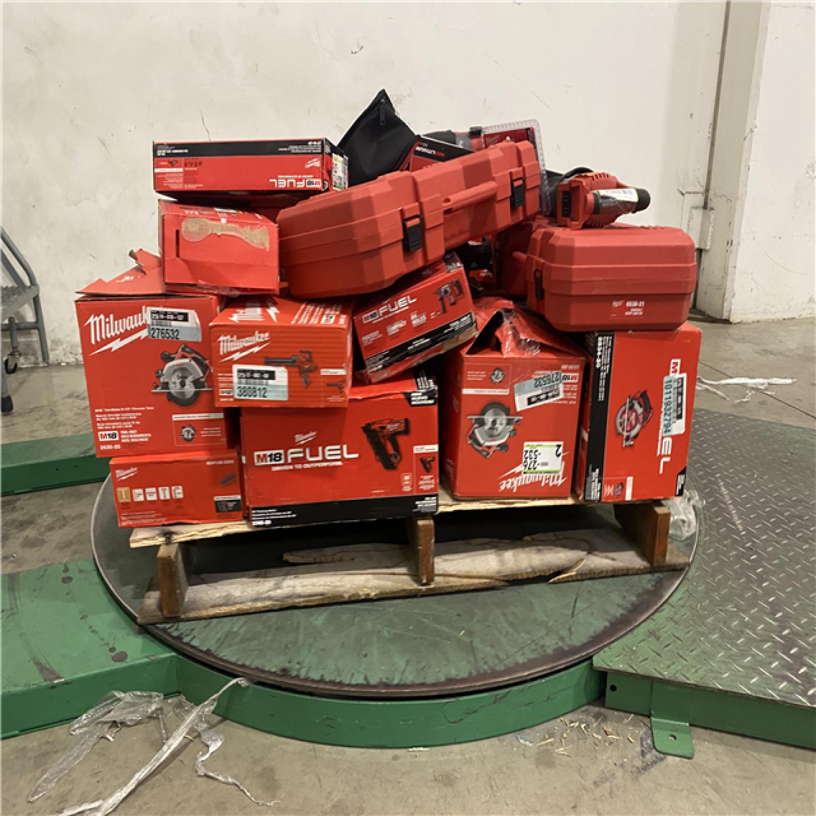 Dallas Location - As-Is MILWAUKEE Tool Pallet