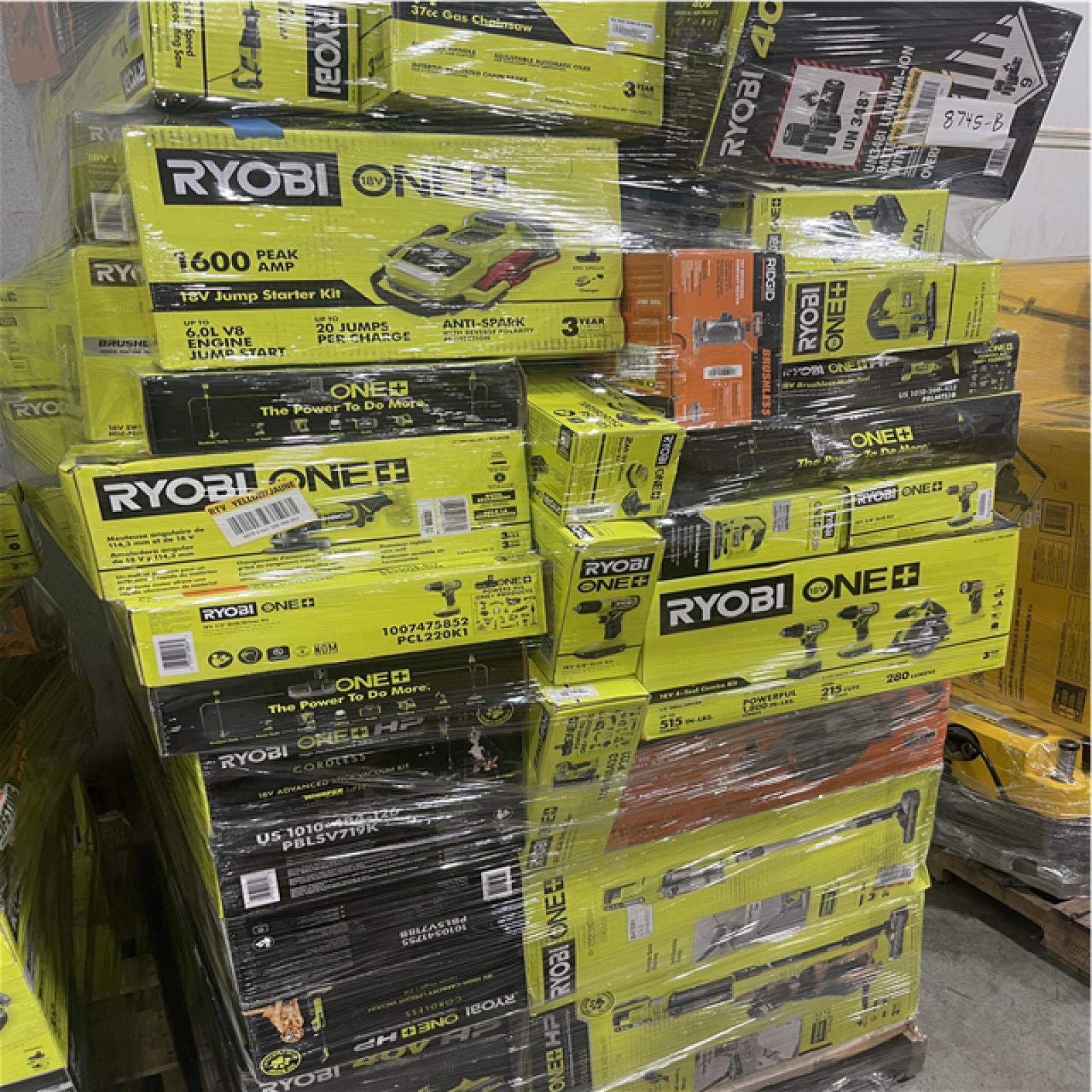 Atlanta Location As-Is Power Tools Partial Truckload (8 Pallets) 8745-B
