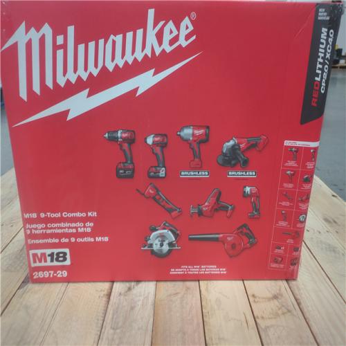 CALIFORNIA AS-IS M18 9-Tool Combo Kit