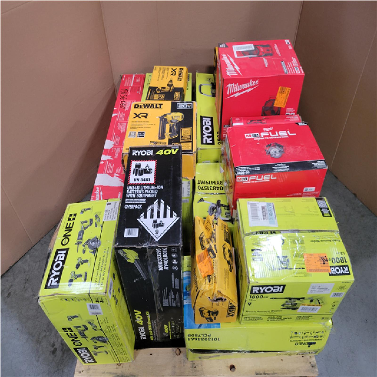 CALIFORNIA AS-IS TOOL PALLET