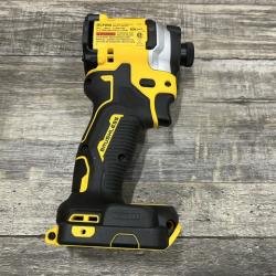 AS-IS DEWALT ATOMIC 20V MAX Lithium-Ion Cordless 1/4 in. Brushless Impact Driver Kit
