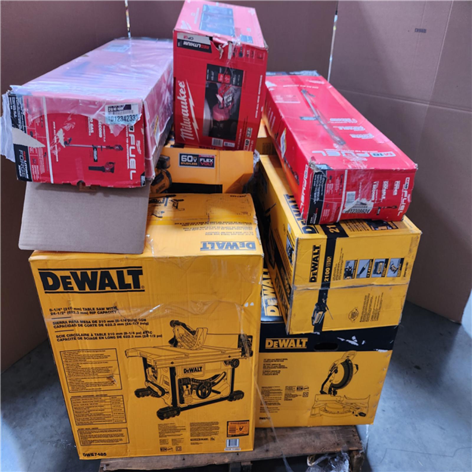 CALIFORNIA AS-IS TOOL PALLET