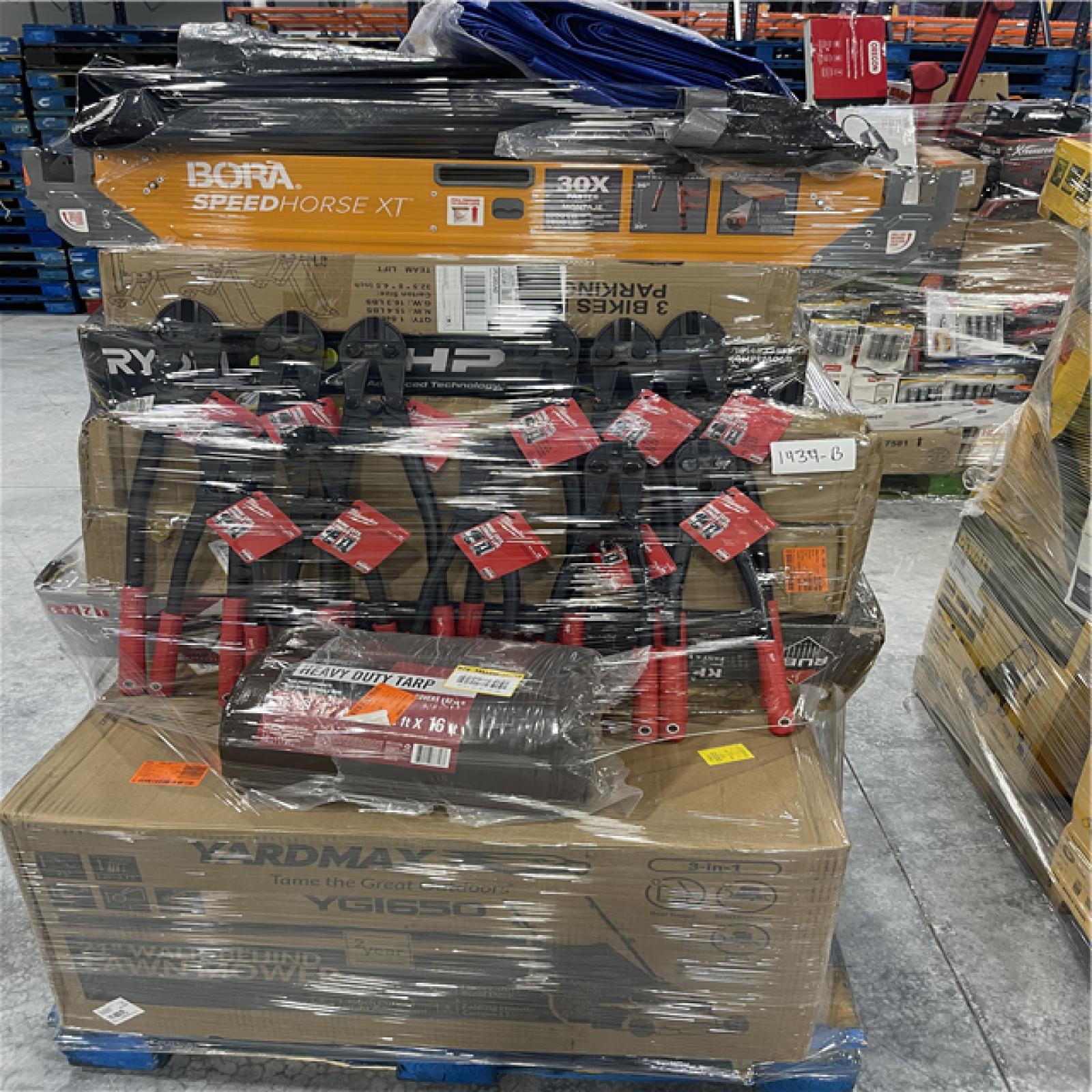 Atlanta Location As-Is Tools and More Partial Truckload (13 Pallets) 1434-B