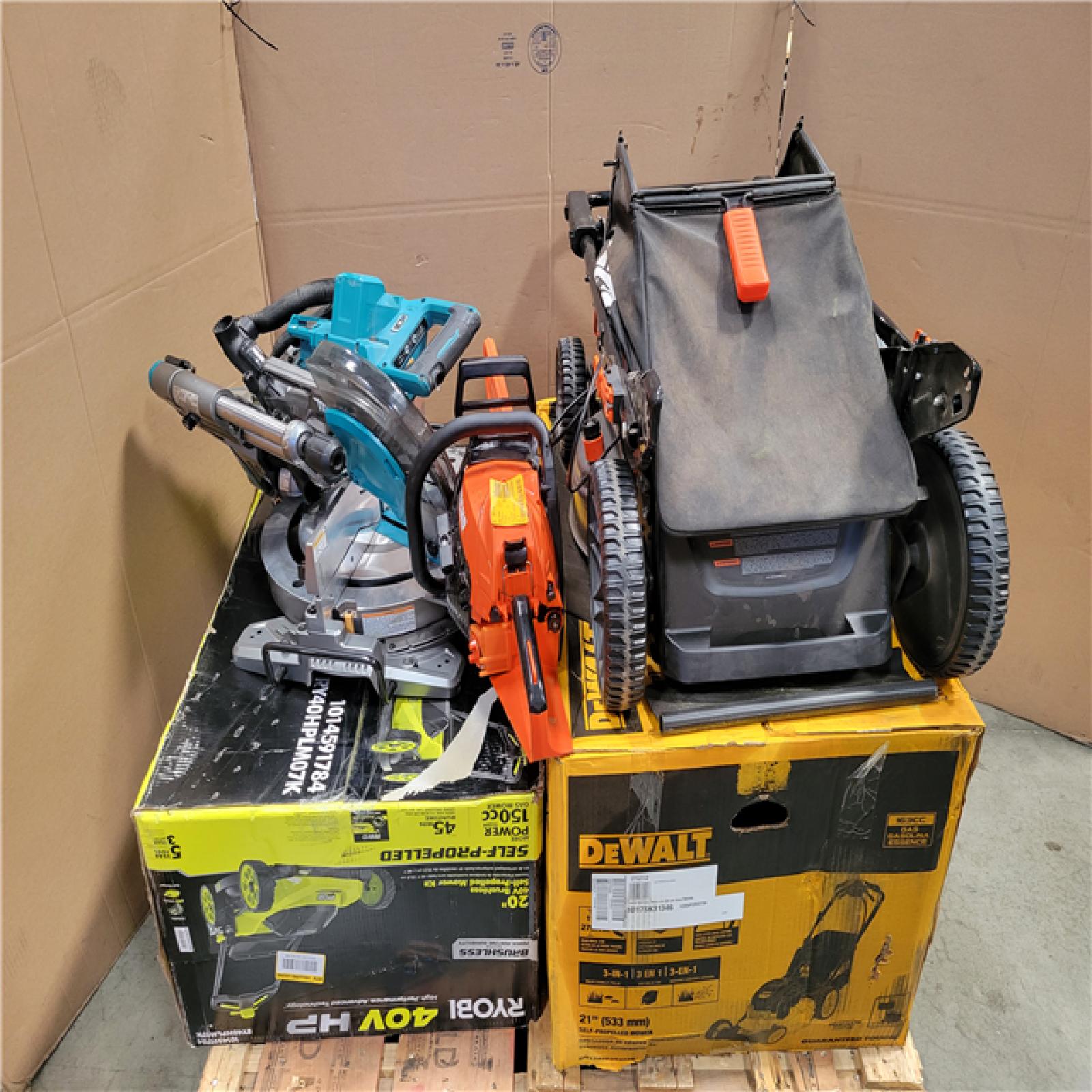 CALIFORNIA AS-IS OUTDOOR POWER EQUIPMENT