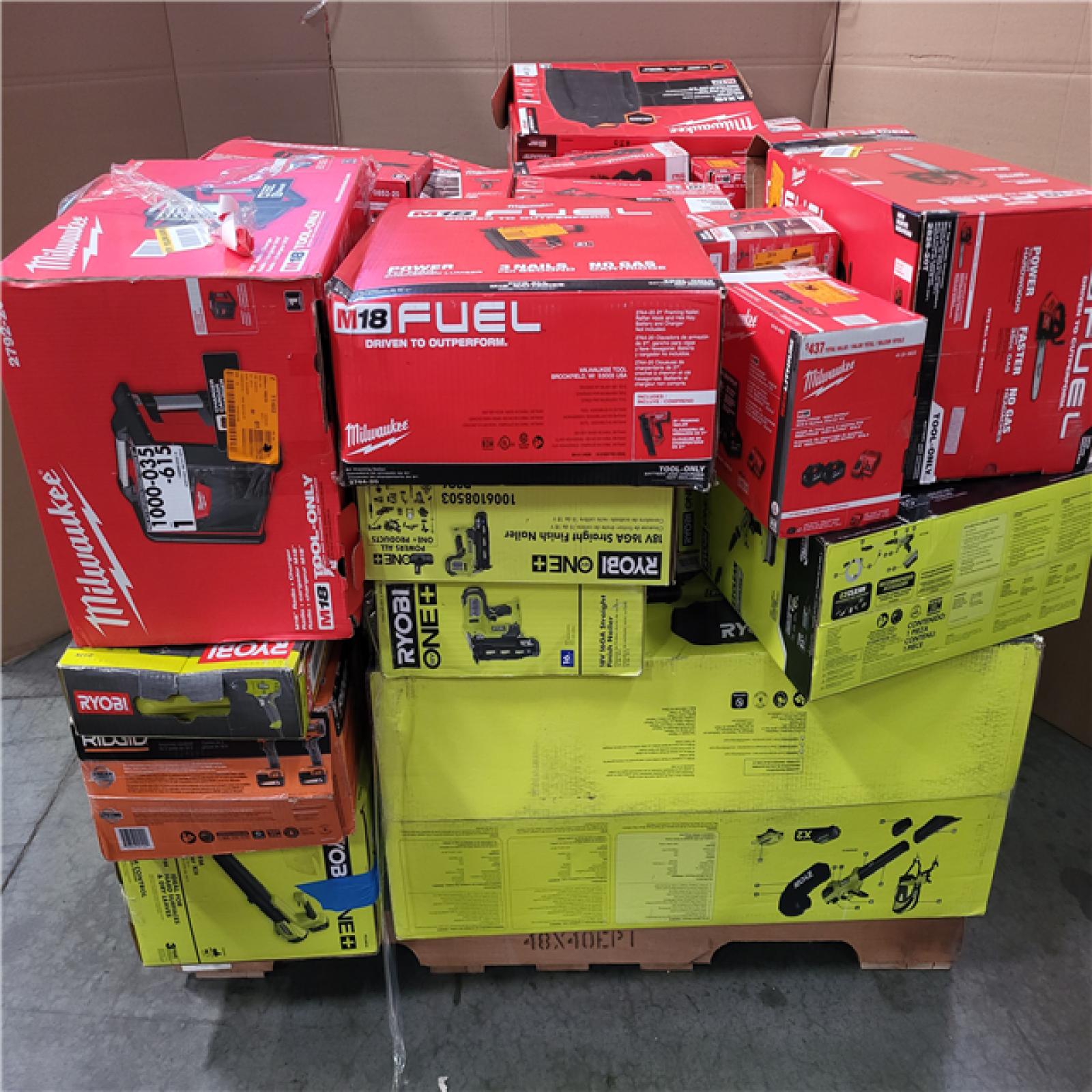 CALIFORNIA AS-IS TOOL PALLET