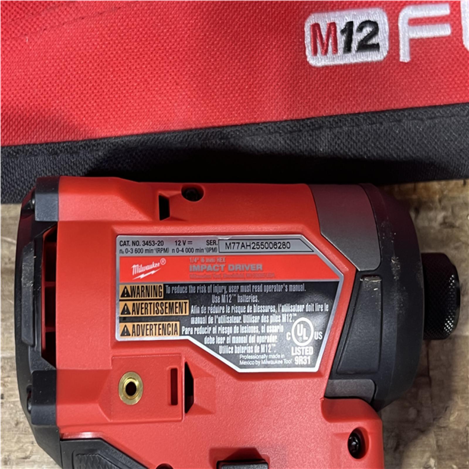 Houston Location AS-IS Milwaukee FUEL Impact Driver