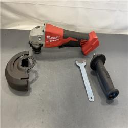 AS-IS - Milwaukee 18V Cordless 4.5 /5  Grinder W/ Paddle Switch (Tool Only)
