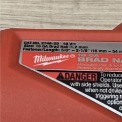 AS-IS Milwaukee M18 FUEL 18 Gauge Brad Nailer (TOOL ONLY)