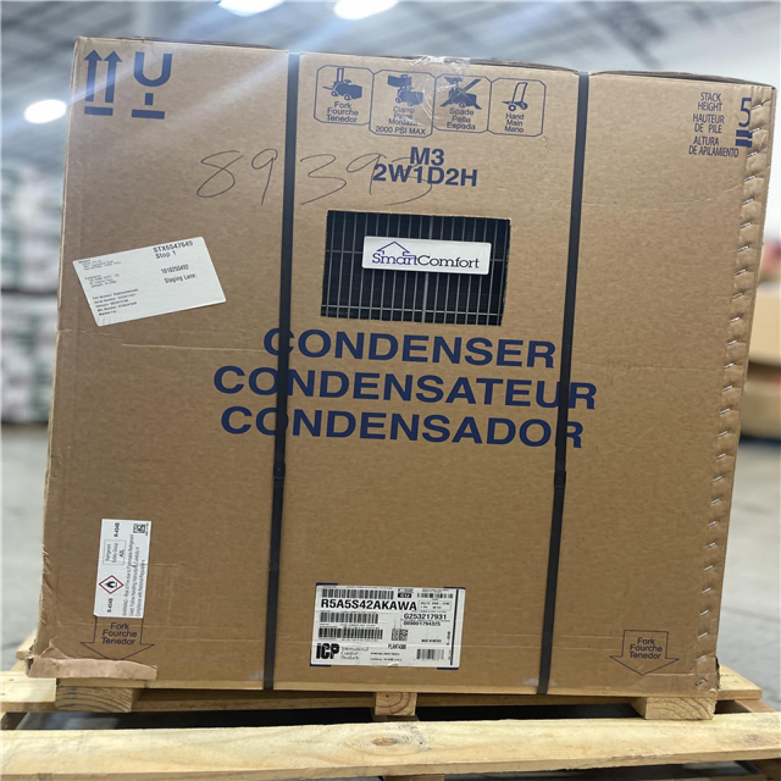 DALLAS LOCATION-AS IS! SMART COMFORT BY CARRIER 3.5 T 14.3 Condenser