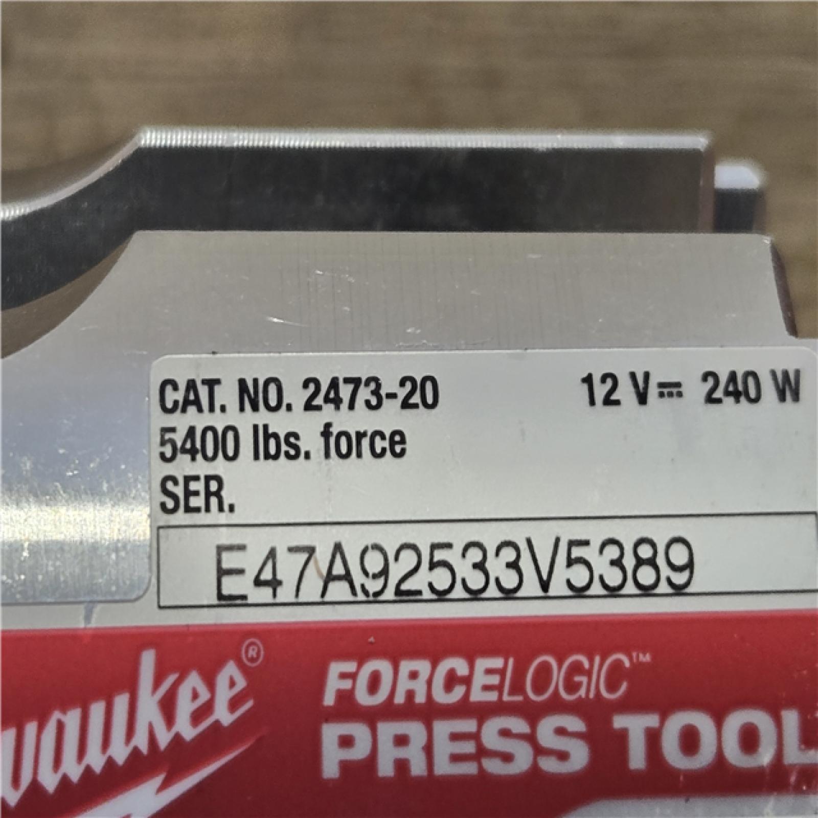 AS-IS Milwaukee 12-Volt Lithium-Ion Force Logic Cordless Press Tool Kit