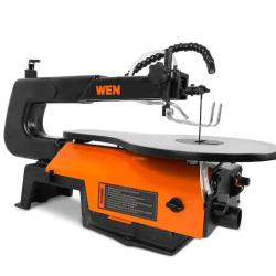 NEW! - WEN 16 in. Variable Speed Scroll Saw with Easy-Access Blade Changes and Work Light