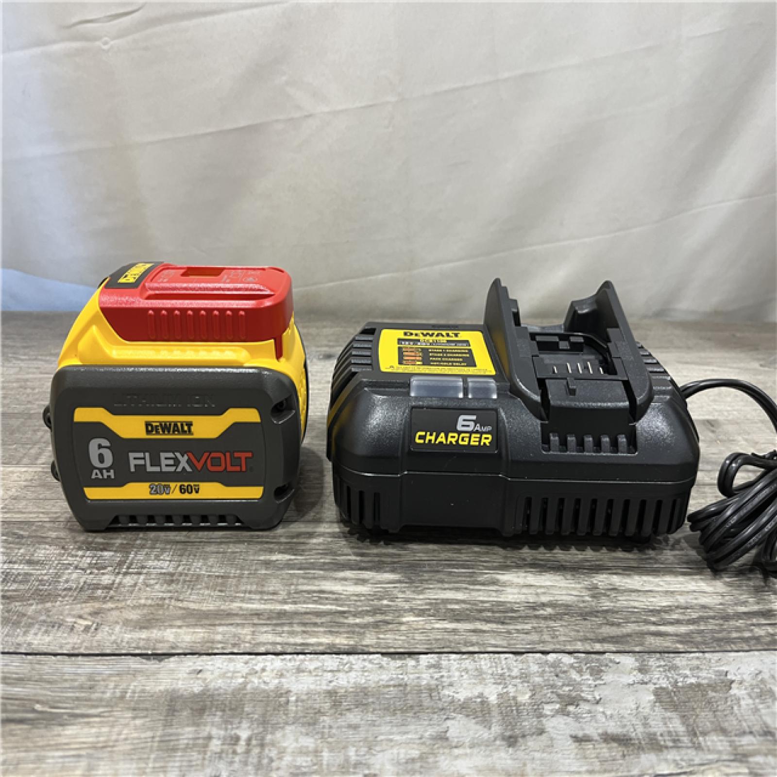 AS-IS DEWALT FLEXVOLT 20V/60V MAX Lithium-Ion 6.0Ah Battery Pack Kit