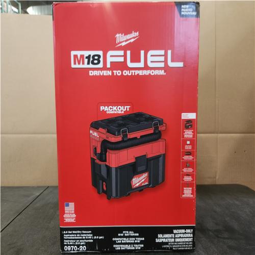 Phoenix NEW Milwaukee M18 FUEL PACKOUT 18-Volt Lithium-Ion Cordless 2.5 Gal. Wet/Dry Vacuum (Vacuum-Only)
