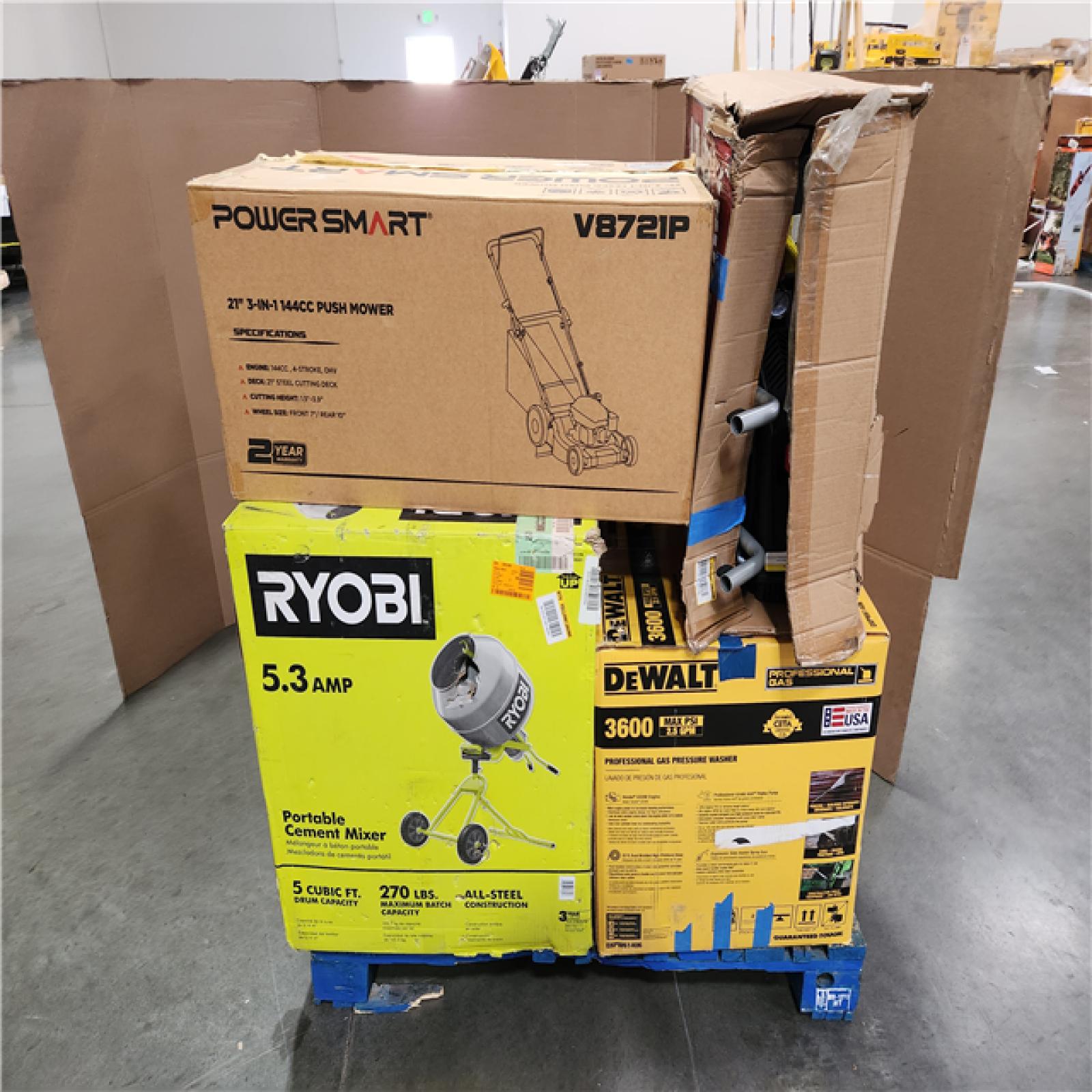 CALIFORNIA AS-IS OUTDOOR POWER EQUIPMENT