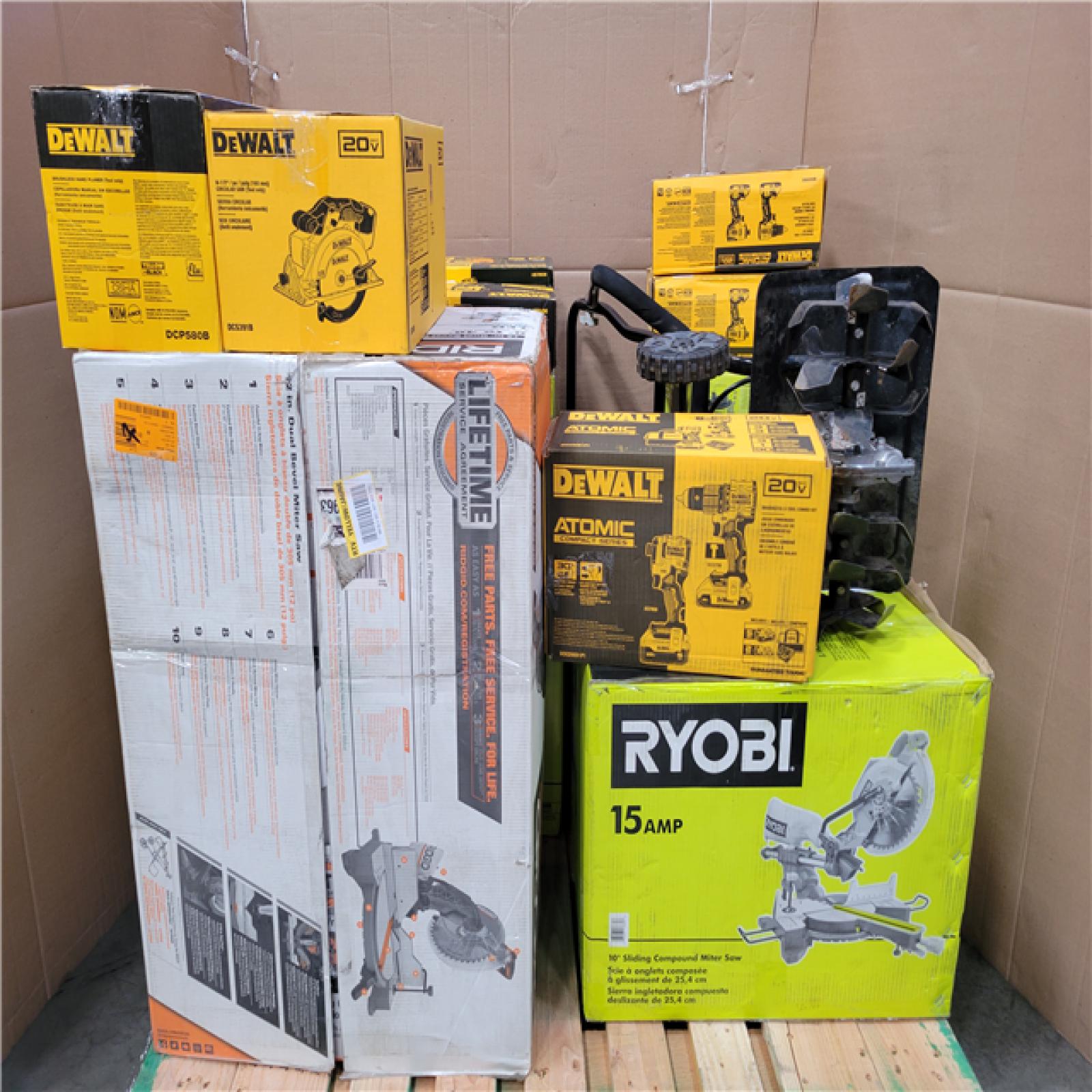 CALIFORNIA AS-IS TOOL PALLET