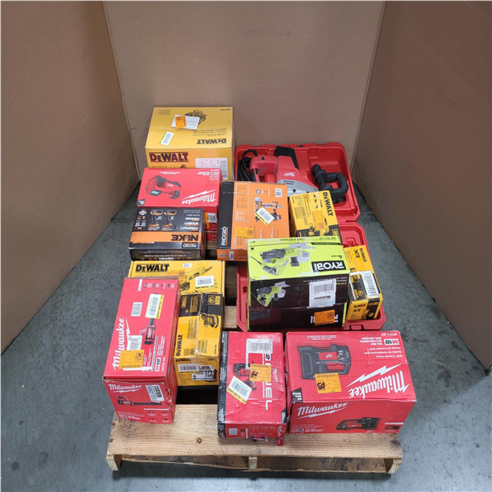 CALIFORNIA AS-IS TOOL PALLET