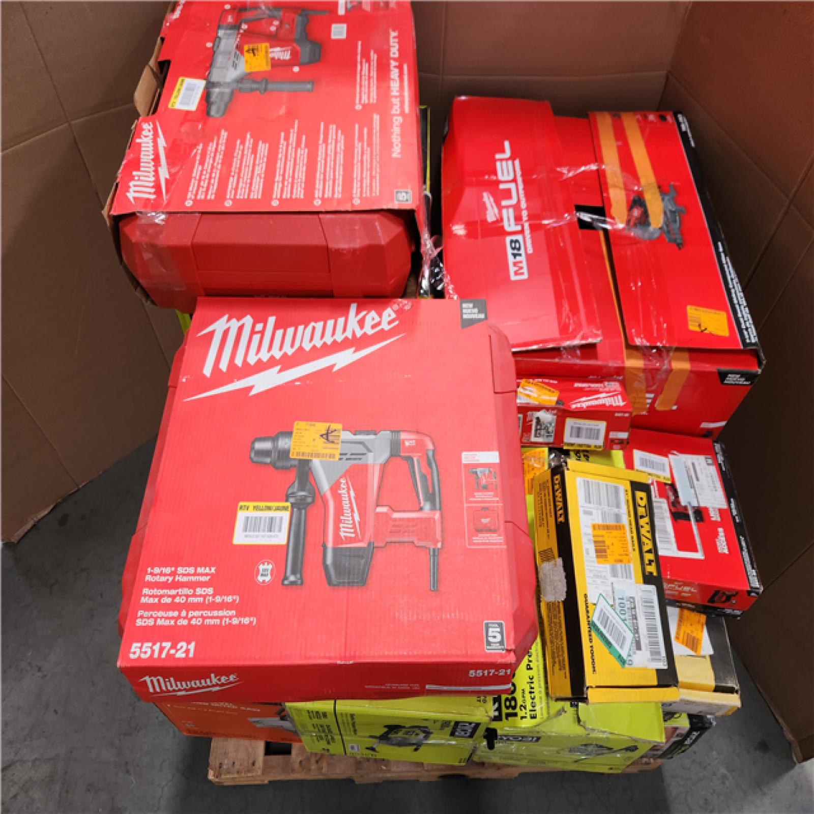 CALIFORNIA AS-IS TOOL PALLET