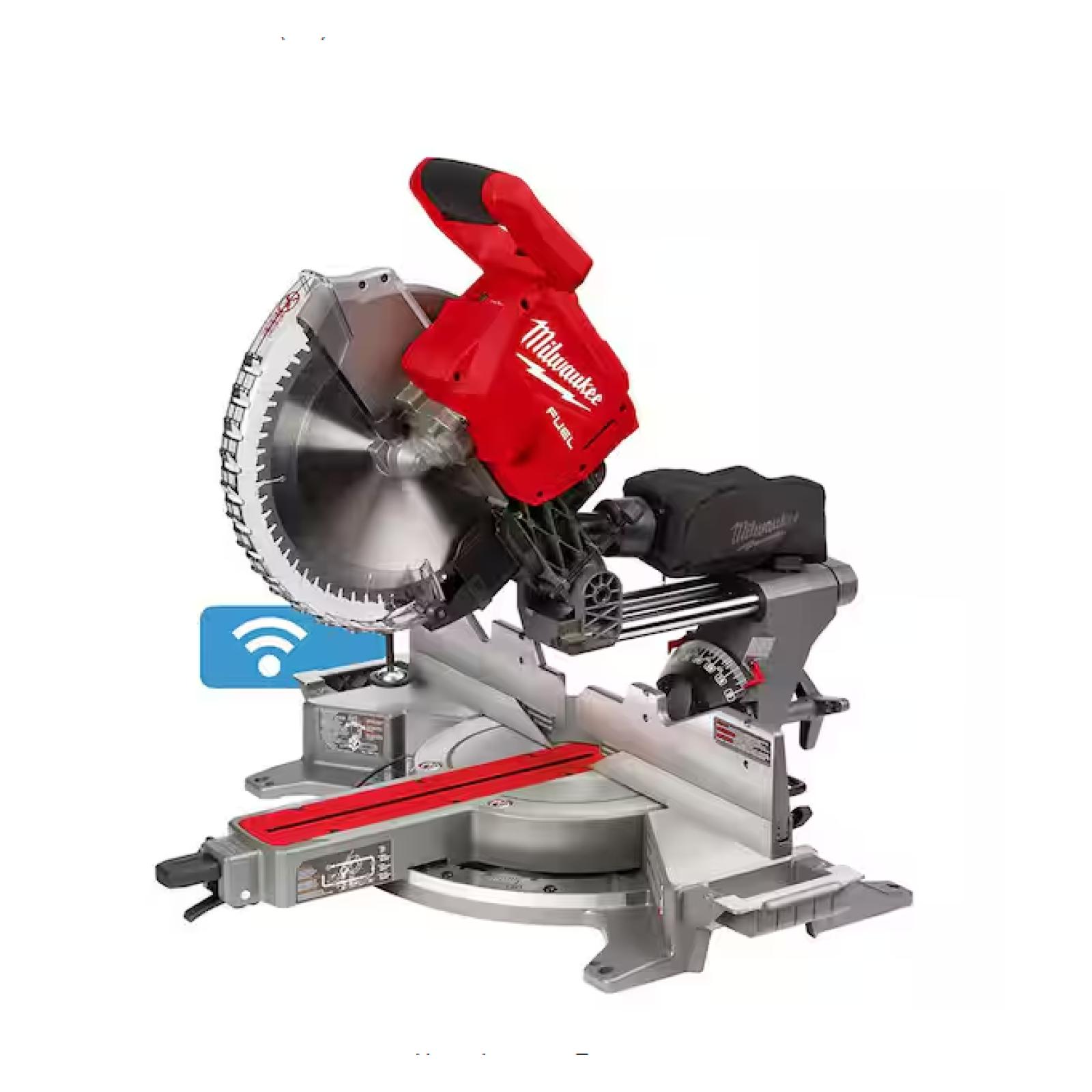 NEW! - .Milwaukee M18 FUEL 18V Lithium-Ion Brushless Cordless 12 in. Dual Bevel Sliding Compound Miter Saw (Tool-Only)