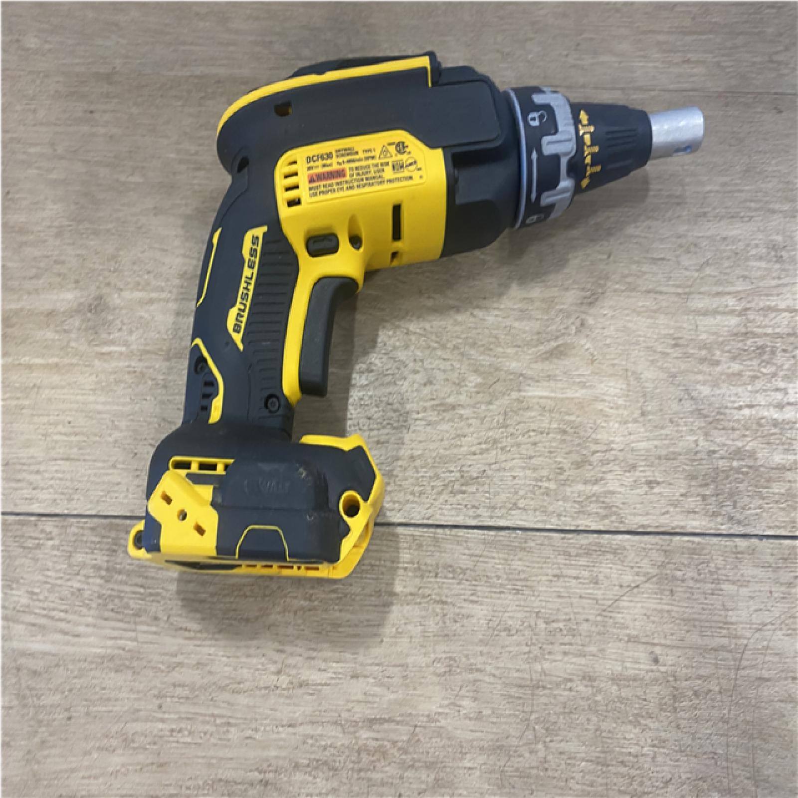 AS-IS DEWALT XR 20V MAX Lithium-Ion Cordless Brushless Screw Gun (Tool Only)