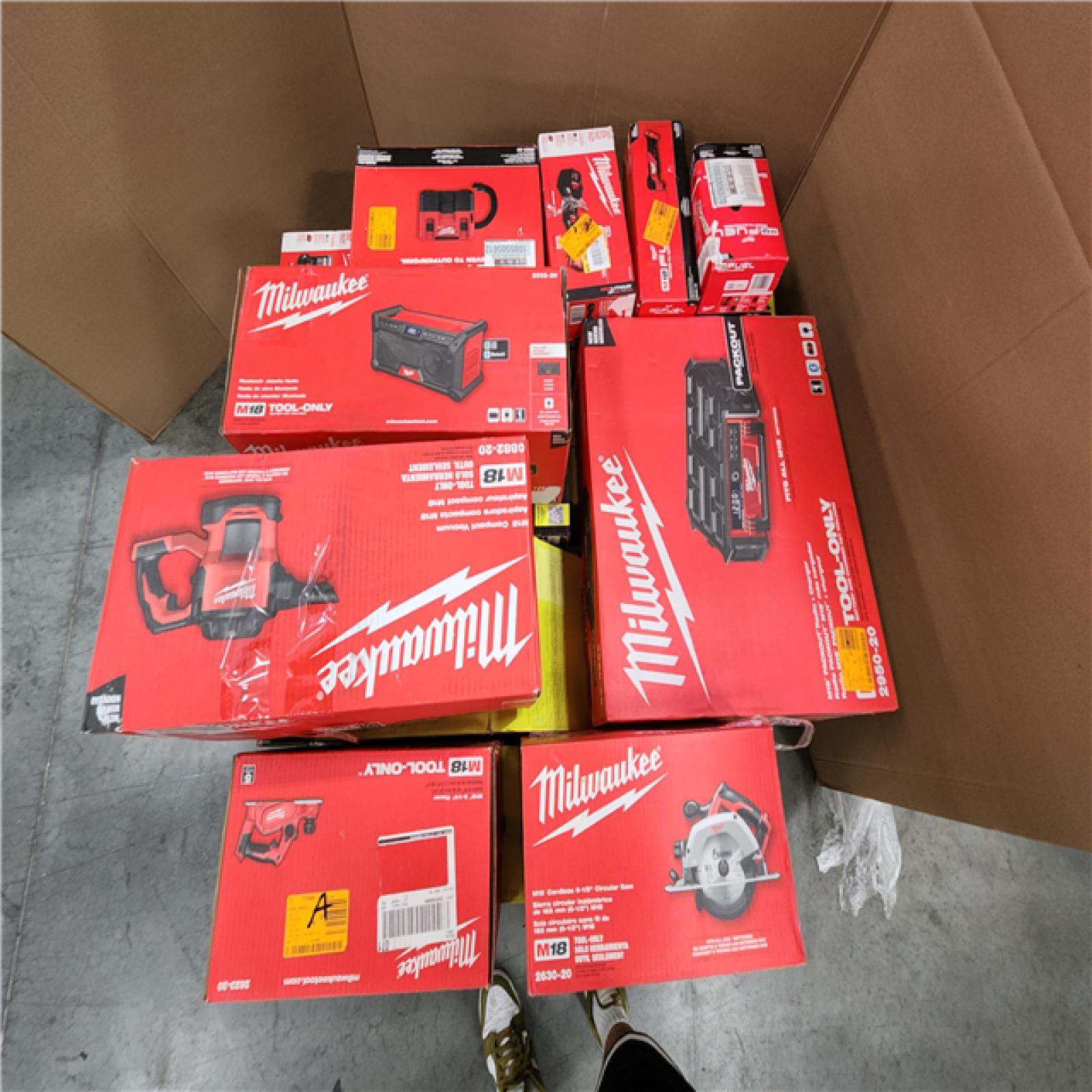 CALIFORNIA AS-IS TOOL PALLET