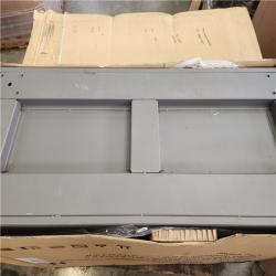 Phoenix AS-IS Husky Heavy-Duty 52 in. W 15-Drawer Matte Gray Steel Rolling Tool Chest Combo