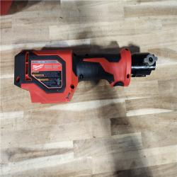 HOUSTON LOCATION - AS-IS Milwaukee 18V Lithium-Ion Cordless Short Throw Press Tool with 3 PEX Crimp Jaws Kit