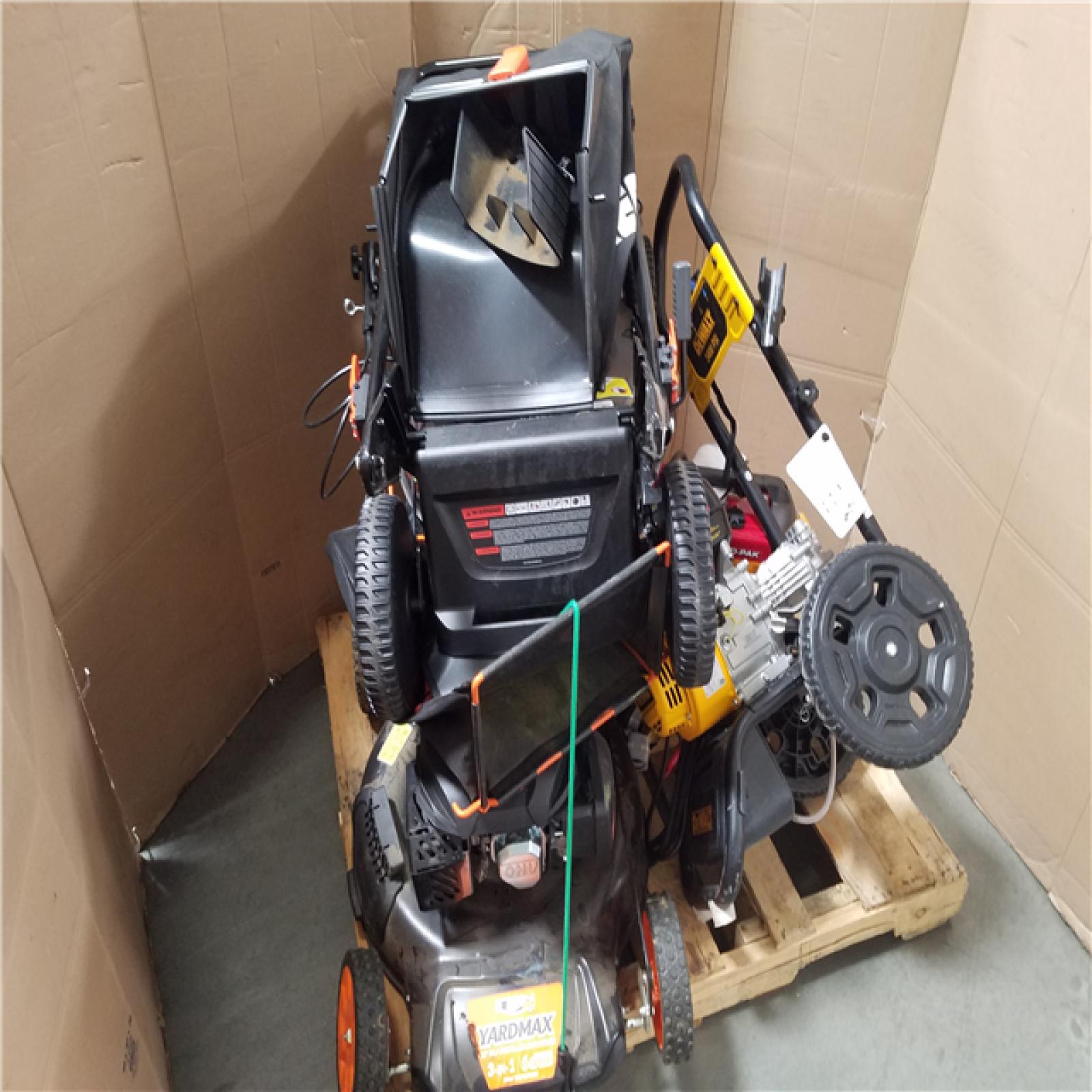 CALIFORNIA AS-IS OUTDOOR POWER EQUIPMENT