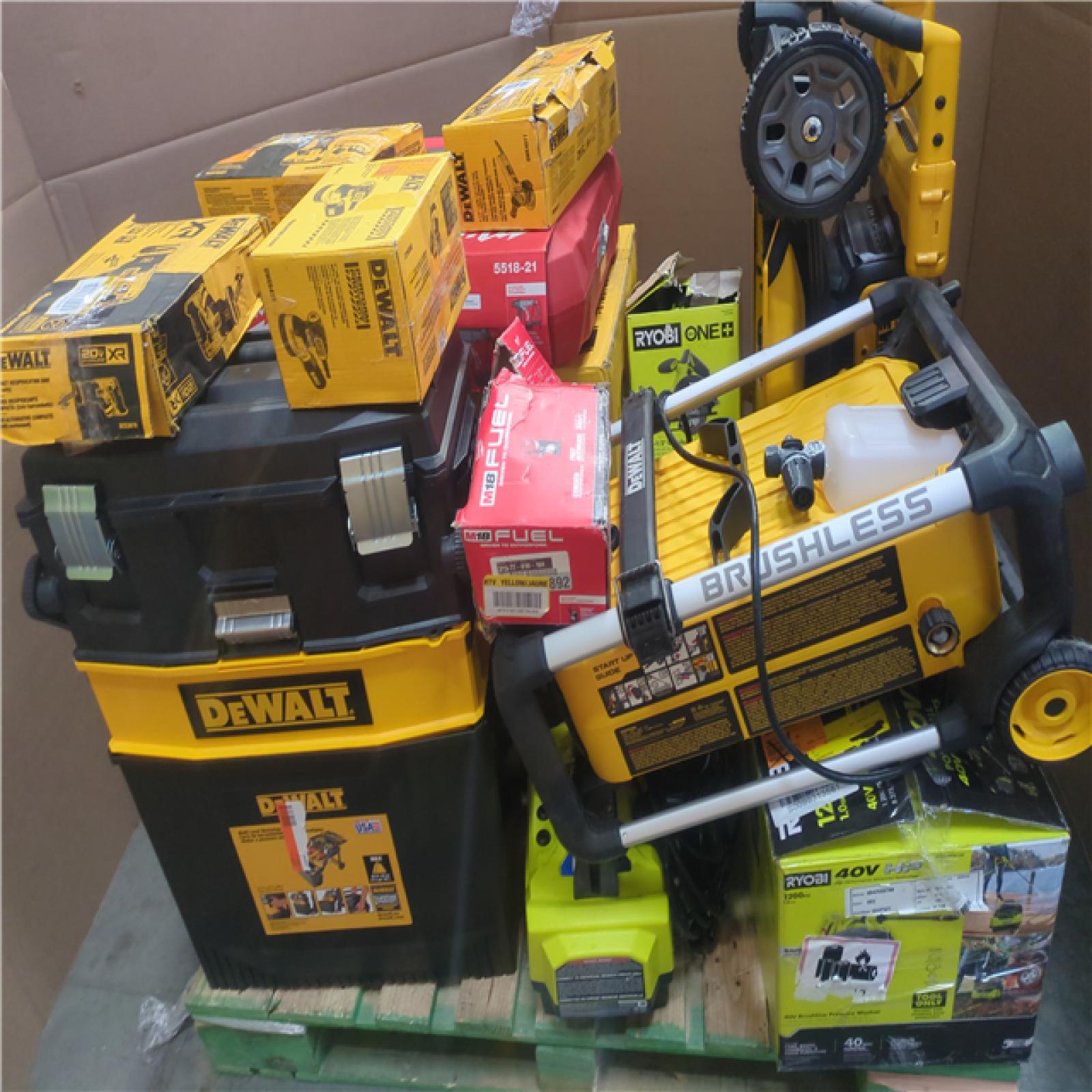 CALIFORNIA AS-IS TOOL PALLET